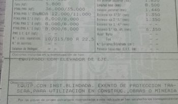 Usado Leciñena 2 EJES RUEDA DOBLE BALLESTA 1990-2000 completo